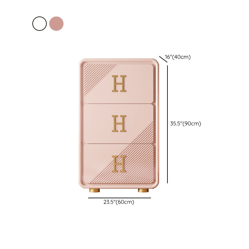 Commode de rangement verticale moderniste avec 3/5 commodes pour la maison