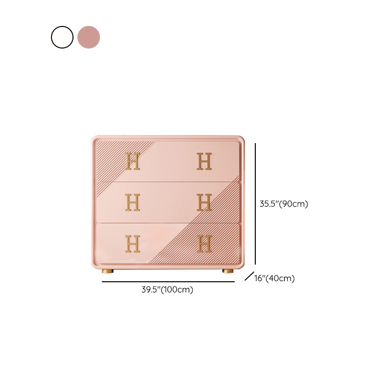 Commode de rangement verticale moderniste avec 3/5 commodes pour la maison