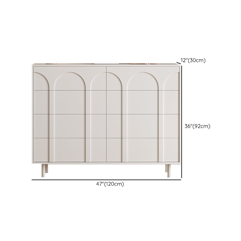 Cómoda cómoda de almacenamiento contemporánea, cómoda de madera para dormitorio