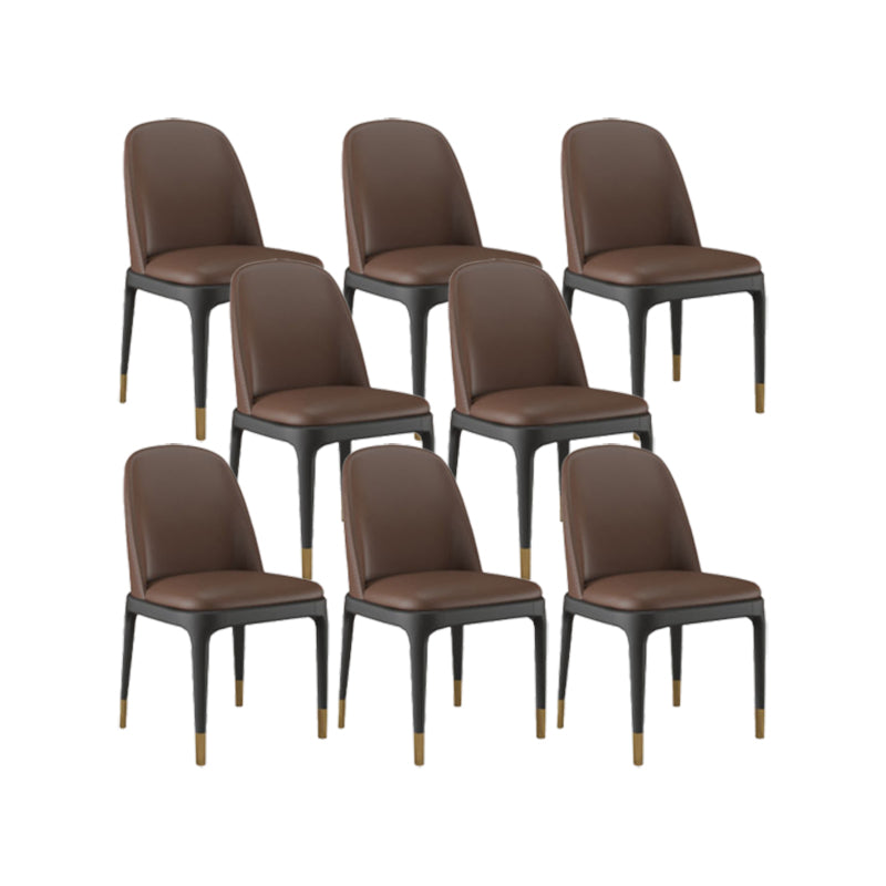 Plastic zijstoel Moderne Stijl Windsor Achter Armloze stoel voor keukengebruik