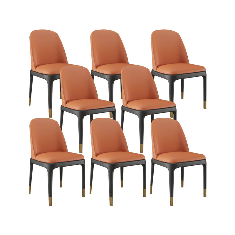 Plastic zijstoel Moderne Stijl Windsor Achter Armloze stoel voor keukengebruik