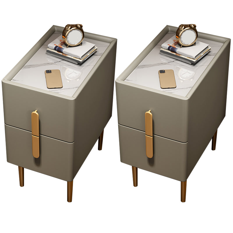 Stone Night Table -laden inbegrepen bed nachtkastje voor slaapkamer