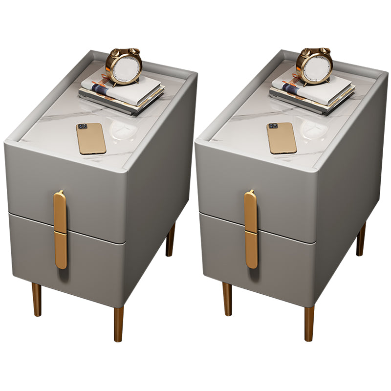 Stone Night Table -laden inbegrepen bed nachtkastje voor slaapkamer