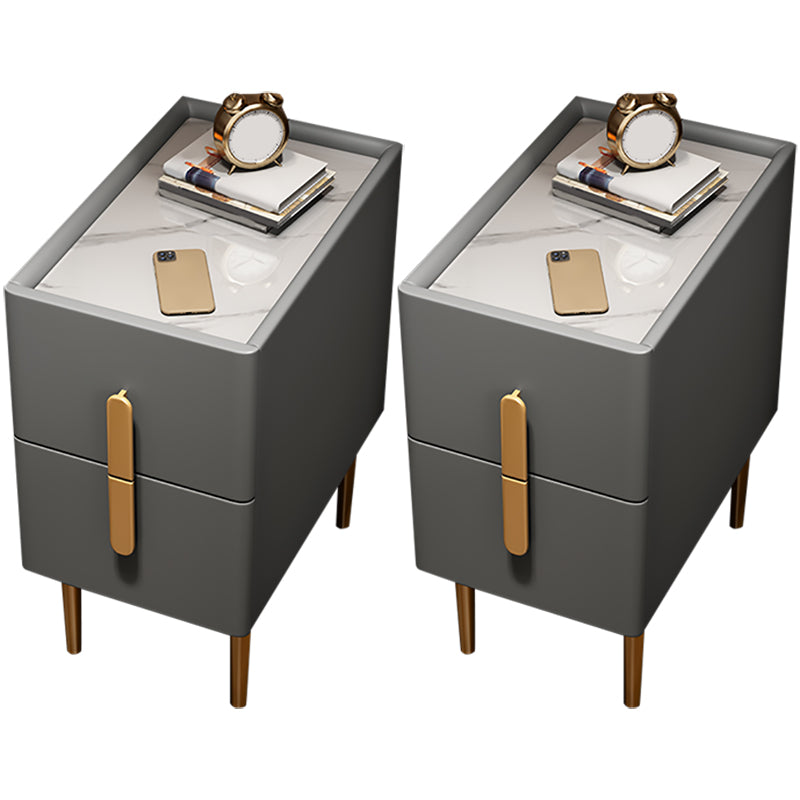 Stone Night Table -laden inbegrepen bed nachtkastje voor slaapkamer