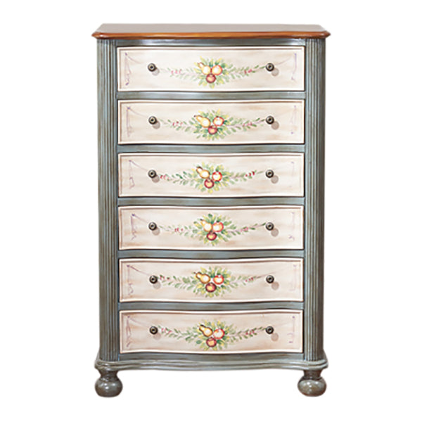 Traditional Storage Chest Solid Wood Dresser with 6/4/5 Drawers 32"L x 19"W x 49"H Dark Gray Clearhalo 'Bedroom Furniture' 'Dressers & Chests' 'dressers_chests' 'furn' 'furn_dressers_chests' 'Furniture' 7169492