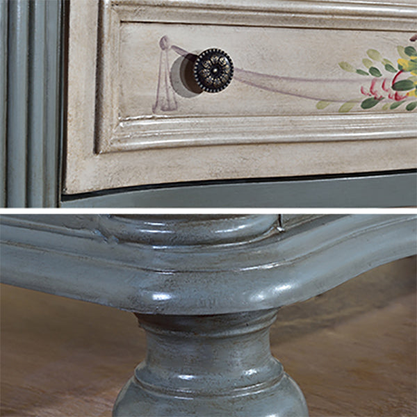 Traditional Storage Chest Solid Wood Dresser with 6/4/5 Drawers Clearhalo 'Bedroom Furniture' 'Dressers & Chests' 'dressers_chests' 'furn' 'furn_dressers_chests' 'Furniture' 7169504