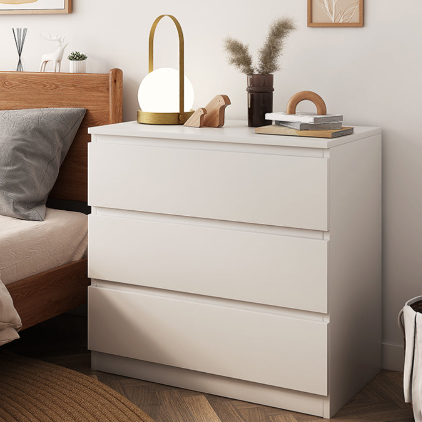 Cassettiera contemporanea doppia in legno per camera da letto