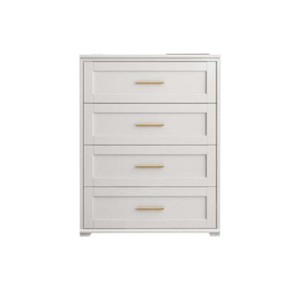 Commode classique de coffre de stockage en bois solide de coffre de rangement glamour, largeur de 17,55 pouces