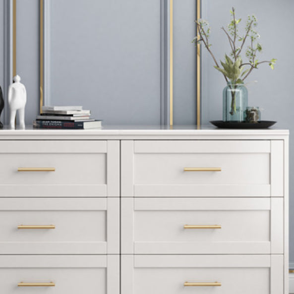 Commode classique de coffre de stockage en bois solide de coffre de rangement glamour, largeur de 17,55 pouces