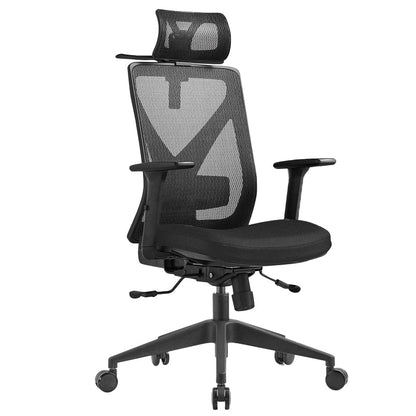 Removable Arms Chair Modern No Distressing Ergonomic Desk Chair Black 1 Piece Clearhalo 'furn' 'furn_office_chair' 'Furniture' 'Office Chairs' 'Office Furniture' 'office_chair' 7171414