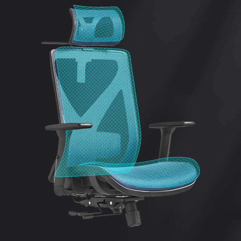 Removable Arms Chair Modern No Distressing Ergonomic Desk Chair Clearhalo 'furn' 'furn_office_chair' 'Furniture' 'Office Chairs' 'Office Furniture' 'office_chair' 7171421