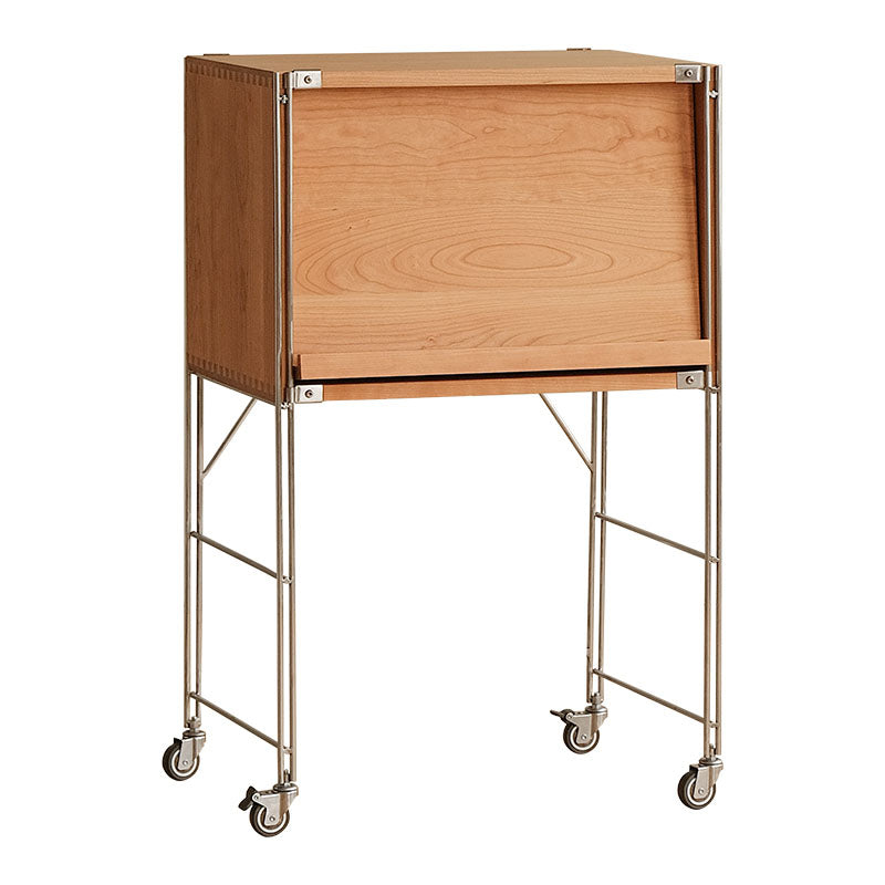 Contemporary Solid Wood Bookcase Closed Back Bookshelf with Cabinets Clearhalo 'Bookcases' 'furn' 'furn_bookcases' 'Furniture' 'Office Furniture' 7171533