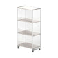 Closed Back Vertical Bookshelf Modern Style Acrylic Bookcase for Office Clearhalo 'Bookcases' 'furn' 'furn_bookcases' 'Furniture' 'Office Furniture' 7171589