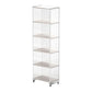 Closed Back Vertical Bookshelf Modern Style Acrylic Bookcase for Office Clearhalo 'Bookcases' 'furn' 'furn_bookcases' 'Furniture' 'Office Furniture' 7171591
