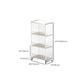 Closed Back Vertical Bookshelf Modern Style Acrylic Bookcase for Office Clearhalo 'Bookcases' 'furn' 'furn_bookcases' 'Furniture' 'Office Furniture' 7171595