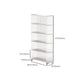 Closed Back Vertical Bookshelf Modern Style Acrylic Bookcase for Office Clearhalo 'Bookcases' 'furn' 'furn_bookcases' 'Furniture' 'Office Furniture' 7171600