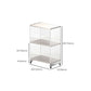 Closed Back Vertical Bookshelf Modern Style Acrylic Bookcase for Office Clearhalo 'Bookcases' 'furn' 'furn_bookcases' 'Furniture' 'Office Furniture' 7171602