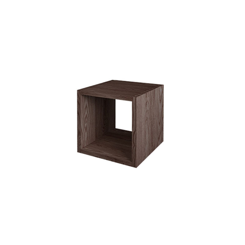 Open Back Cube boekenplank massief hout eigentijdse boekenkast voor thuis