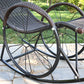 Mid Century Modern Style Rocking Chair Indoor Rattan Rocking Chair Clearhalo 'Chairs & Seating' 'furn' 'furn_rocking_chairs' 'Furniture' 'Living Room Furniture' 'Rocking Chairs' 'rocking_chairs' 7171909