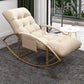 Indoor Single Sofa Rocking Chair Glam Style Rocking Chair with Cushion Clearhalo 'Chairs & Seating' 'furn' 'furn_rocking_chairs' 'Furniture' 'Living Room Furniture' 'Rocking Chairs' 'rocking_chairs' 7171916
