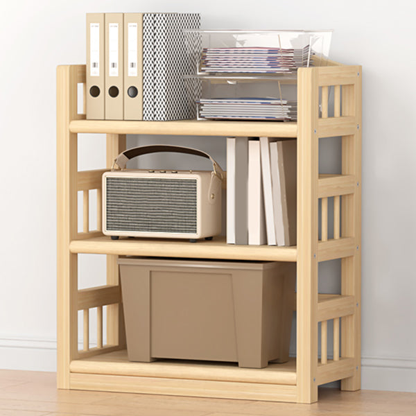 Natural Accent Chest, Contemporary Rectangle Accent Chest - Solid Wood 23.6"L x 9.8"W x 33.7"H Clearhalo 'Cabinets & Chests' 'cabinets_chests' 'furn' 'furn_cabinets_chests' 'Furniture' 'Living Room Furniture' 7172087