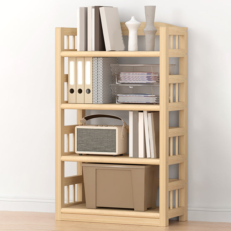 Natural Accent Chest, Contemporary Rectangle Accent Chest - Solid Wood 23.6"L x 9.8"W x 46.1"H Clearhalo 'Cabinets & Chests' 'cabinets_chests' 'furn' 'furn_cabinets_chests' 'Furniture' 'Living Room Furniture' 7172092