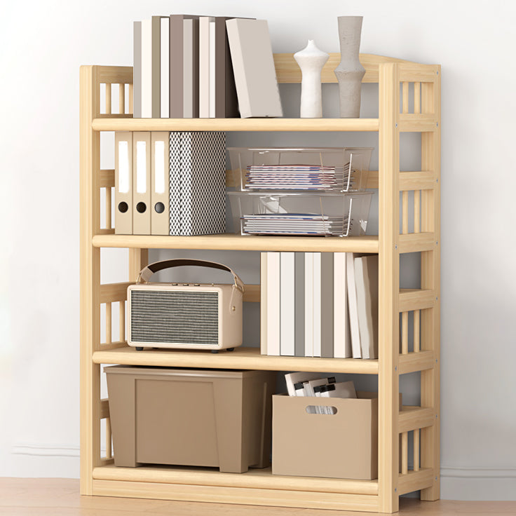 Natural Accent Chest, Contemporary Rectangle Accent Chest - Solid Wood 31.5"L x 9.8"W x 46.1"H Clearhalo 'Cabinets & Chests' 'cabinets_chests' 'furn' 'furn_cabinets_chests' 'Furniture' 'Living Room Furniture' 7172094