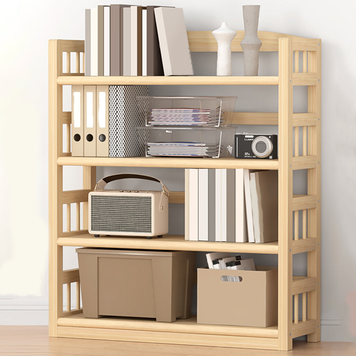 Natural Accent Chest, Contemporary Rectangle Accent Chest - Solid Wood 35.4"L x 9.8"W x 46.1"H Clearhalo 'Cabinets & Chests' 'cabinets_chests' 'furn' 'furn_cabinets_chests' 'Furniture' 'Living Room Furniture' 7172096