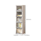 Contemporary White Accent Cabinet, Rectangle Standard Cabinet