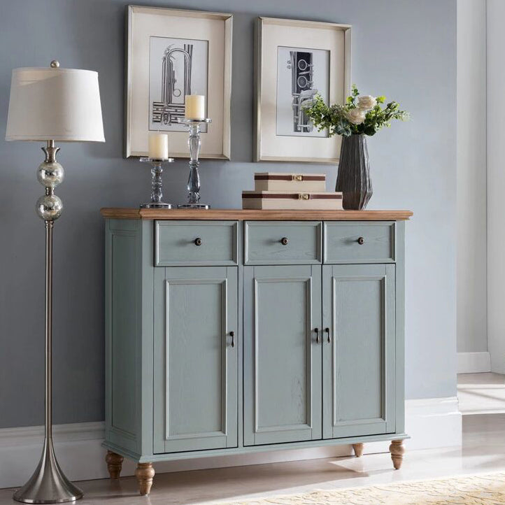 3 - Drawer Rectangle Accent Chest, Solid Wood Mid-Century Modern Cabinet Clearhalo 'Cabinets & Chests' 'cabinets_chests' 'furn' 'furn_cabinets_chests' 'Furniture' 'Living Room Furniture' 7172177