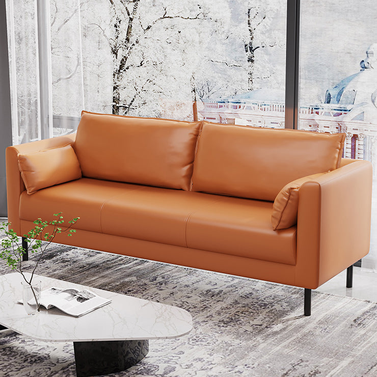 Square Amleat canapé appartement en cuir pour le salon