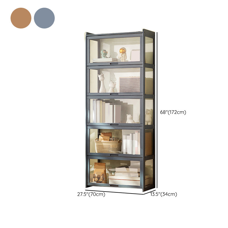 27.6" W Rectangle Accent Cabinet, Contemporary Chest in Natural/Gray Clearhalo 'Cabinets & Chests' 'cabinets_chests' 'furn' 'furn_cabinets_chests' 'Furniture' 'Living Room Furniture' 7172252