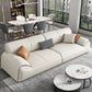 Glam Leather Sofa with Bolster Pillows Seating for Living Room Clearhalo 'furn' 'furn_sofas' 'Furniture' 'Living Room Furniture' 'Sofa' 'sofas' 7172534