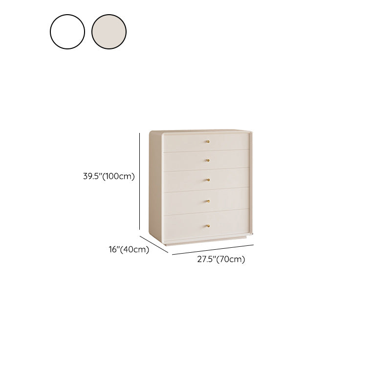 Modern Standard Storage Cabinet White Wood Side Cabinet with Drawers Clearhalo 'Cabinets & Chests' 'cabinets_chests' 'furn' 'furn_cabinets_chests' 'Furniture' 'Living Room Furniture' 7172566