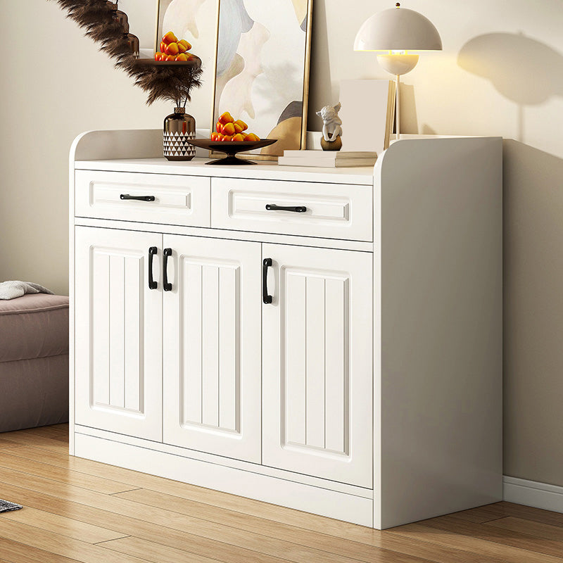 White Accent Cabinet Standard Rectangle Side Cabinet with Doors 35"L x 13"W x 35"H 3 Clearhalo 'Cabinets & Chests' 'cabinets_chests' 'furn' 'furn_cabinets_chests' 'Furniture' 'Living Room Furniture' 7172609