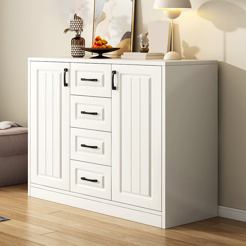 White Accent Cabinet Standard Rectangle Side Cabinet with Doors 35"L x 13"W x 35"H 2 Clearhalo 'Cabinets & Chests' 'cabinets_chests' 'furn' 'furn_cabinets_chests' 'Furniture' 'Living Room Furniture' 7172610