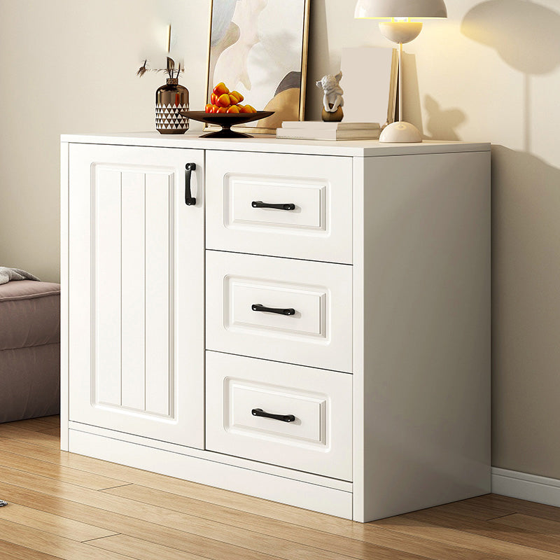 White Accent Cabinet Standard Rectangle Side Cabinet with Doors 31"L x 13"W x 29"H 1 Clearhalo 'Cabinets & Chests' 'cabinets_chests' 'furn' 'furn_cabinets_chests' 'Furniture' 'Living Room Furniture' 7172614