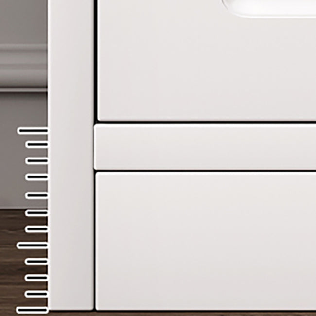 White Accent Cabinet Standard Rectangle Side Cabinet with Doors Clearhalo 'Cabinets & Chests' 'cabinets_chests' 'furn' 'furn_cabinets_chests' 'Furniture' 'Living Room Furniture' 7172620