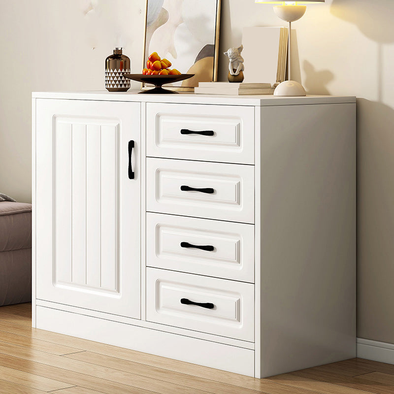 White Accent Cabinet Standard Rectangle Side Cabinet with Doors 31"L x 15"W x 29"H 1 Clearhalo 'Cabinets & Chests' 'cabinets_chests' 'furn' 'furn_cabinets_chests' 'Furniture' 'Living Room Furniture' 7172621