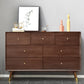 Solid Wood Accent Chest Mid Century Drawers Included Cabinet
