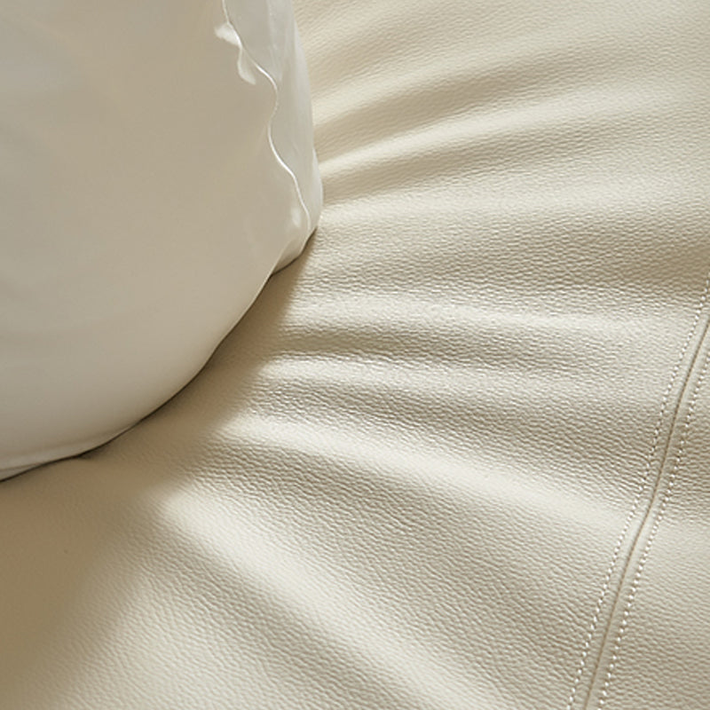 Modernistic Sofa with Bolster Pillows Armless Settee for Living Room Clearhalo 'furn' 'furn_sofas' 'Furniture' 'Living Room Furniture' 'Sofa' 'sofas' 7172732