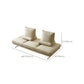 Modernistic Sofa with Bolster Pillows Armless Settee for Living Room Clearhalo 'furn' 'furn_sofas' 'Furniture' 'Living Room Furniture' 'Sofa' 'sofas' 7172740