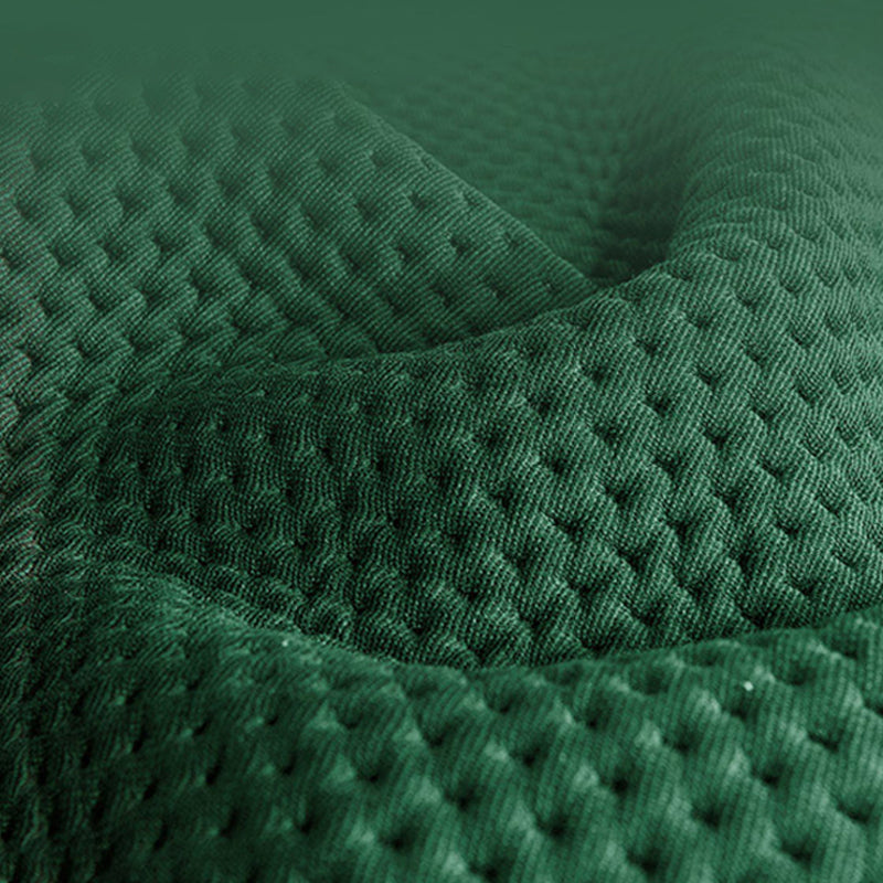 Modernistic Biscuit Back Sofa Tuxedo Arm Loveseat for Bonus Room