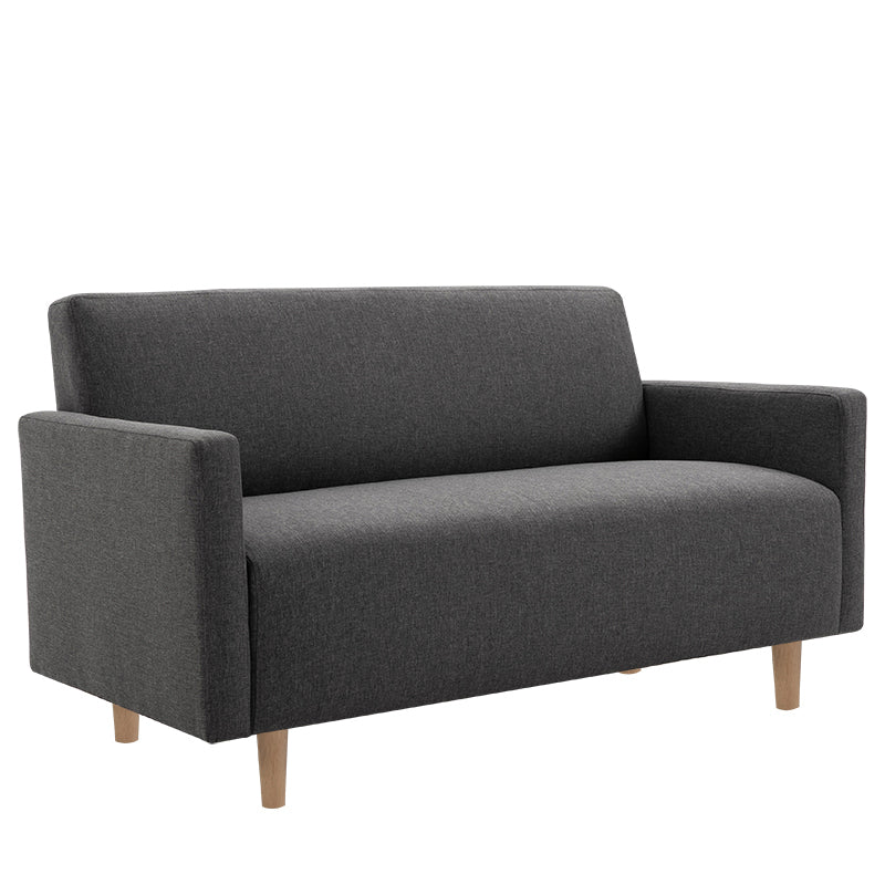 Modernistische Standardsofa -Kissen Quadratarm 2 Sitzer Wohnzimmer Sofa