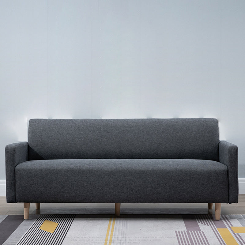 Modernistische Standardsofa -Kissen Quadratarm 2 Sitzer Wohnzimmer Sofa