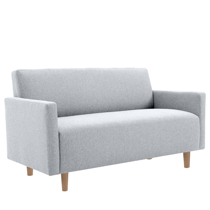 Modernistische Standardsofa -Kissen Quadratarm 2 Sitzer Wohnzimmer Sofa