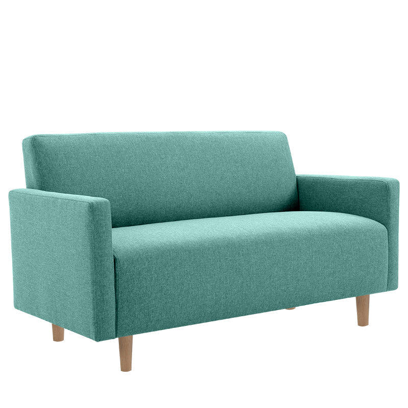 Modernistische Standardsofa -Kissen Quadratarm 2 Sitzer Wohnzimmer Sofa