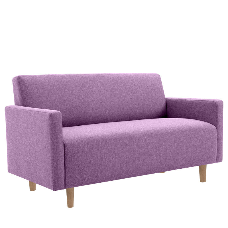 Modernistische Standardsofa -Kissen Quadratarm 2 Sitzer Wohnzimmer Sofa