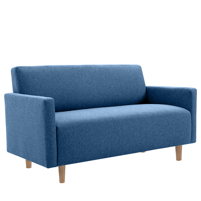 Modernistische Standardsofa -Kissen Quadratarm 2 Sitzer Wohnzimmer Sofa