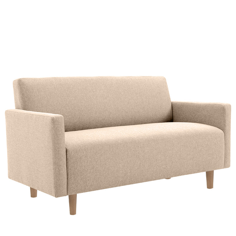 Modernistische Standardsofa -Kissen Quadratarm 2 Sitzer Wohnzimmer Sofa